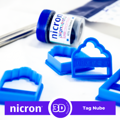 Cortantes para masas Tags nube x 4 unidades Nicron