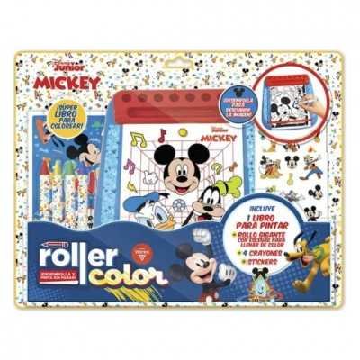 Libro para pintar + rollo Mickey DJ Vertice