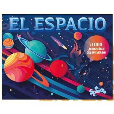 Libro para pintar block 20x28 cm El Espacio 48 pág. Editoral Splash