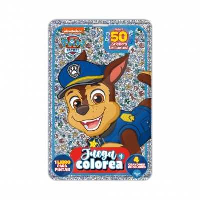 Juega y colorea Paw Patrol Editorial Vértice