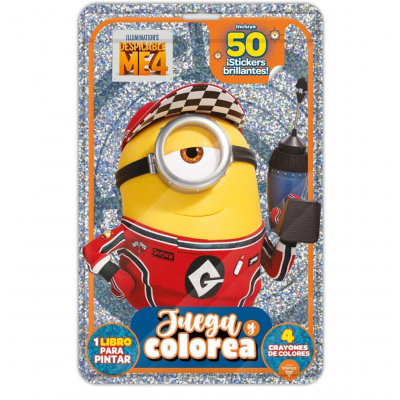 Juega y colorea Minions Editorial Vértice