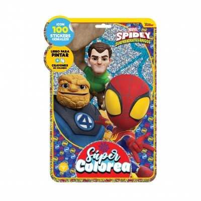 Super colorea Spidey & Friends Vertice
