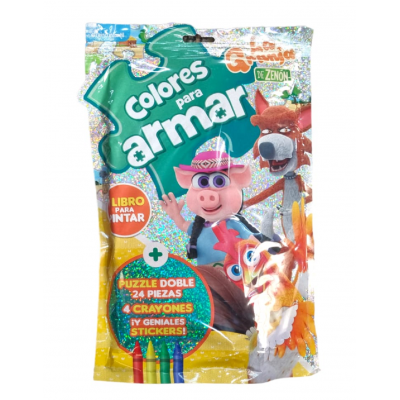 Colores para armar La Granja Editorial Vértice