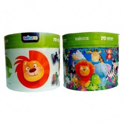 Rompecabezas tarrito Selva x70 piezas Uniesco