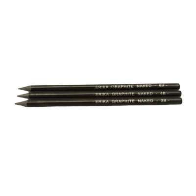 Lápiz de grafito Graphite Naked 4B x unidad Erika