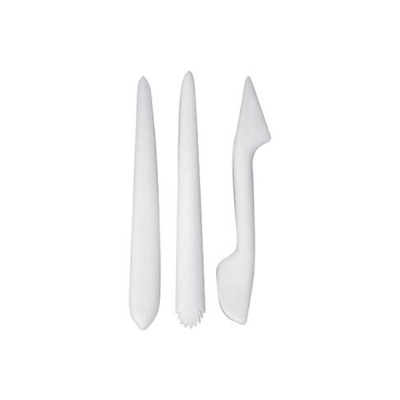 Set de estecas plásticas x 3 unidades Creativa