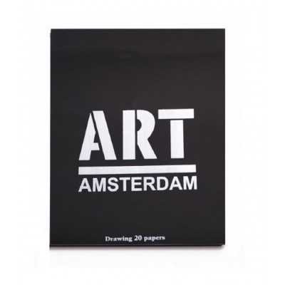 Block A3 de 130 gramos x20 hojas negras Amsterdam