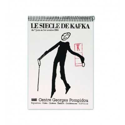 Block Dibujo mediano de 180 gramos K Roja espiralado Kafka