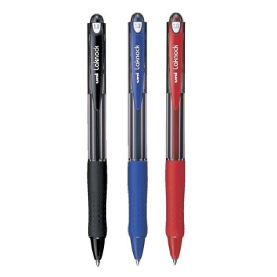 Bolígrafo 1.0 mm Laknock azul SN-100 Uni-ball