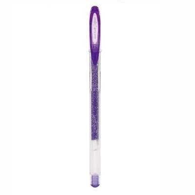Roller Gel 1.0 mm Signo glitter violeta UM-120 Uni-ball