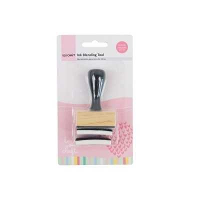 Set para difumar con 1 mango y 2 foam de 1 3/4"x1 1/4" Ibicraft