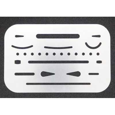 Escudo protector para borrado Ibico