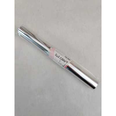 Foil reactivo tóner 0.32 x 5 metros Plata Ibicraft