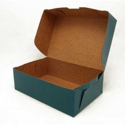 Caja oficio 12 cm tapa volcada color Fibracap Bordo