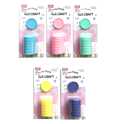 Discos de expansión 32 mm x12 unidades mediano Rosa Ibicraft