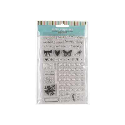 Sello siliconado cristal 4x7" Planners 2 Ibicraft