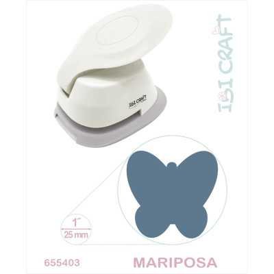 Perforadora artística para goma eva 25 mm 1¨ Mariposa Ibicraft