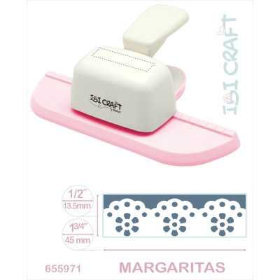 Perforadora artística De Guardas Jumbo Margaritas Ibicraft