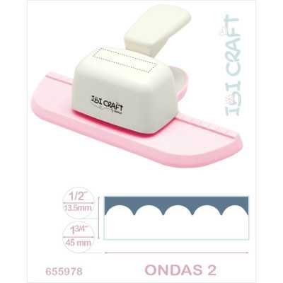 Perforadora artística De Guardas Jumbo Ondas 2 Ibicraft