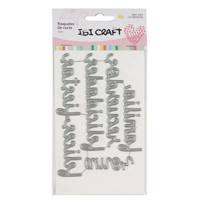 Troquel 4.25" Frases Familia Ibicraft