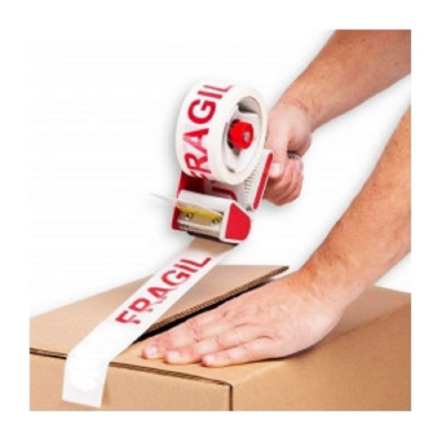 Cinta de empaque FRAGIL 48 mm x90 metros Ibi
