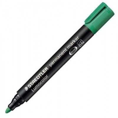 Marcador permanente Lumocolor 352 VERDE Staedtler
