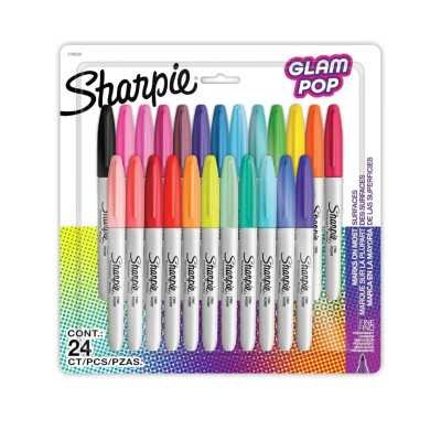Marcadores finos Glam Pop x24 unidades colores surtidos Sharpie