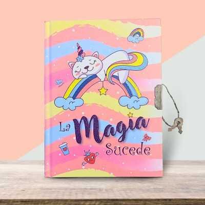 Diario íntimo 18x13 cm La Magia sucede Colours