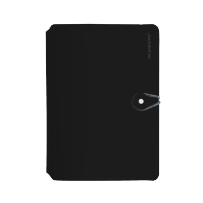 Agenda Classic button Negra A5 semanal Vacavaliente