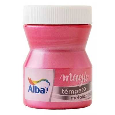 Tempera Magic metalizado Rosa (86) x100 ml Alba