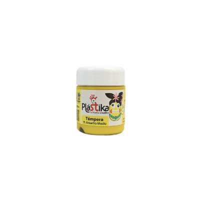 Témpera Plastika Amarillo medio x60 ml Eterna
