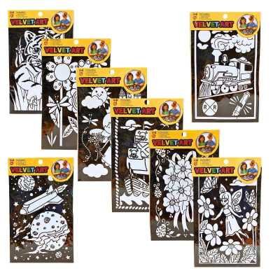 Lamina aterciopelada para pintar Colours