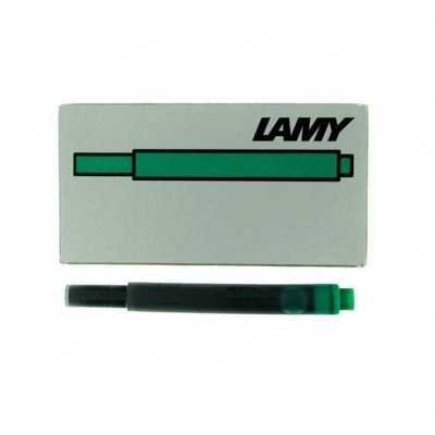 Cartuchos T10 VERDE x5 unidades Lamy