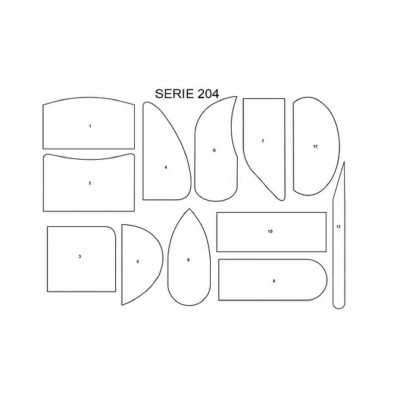 Lama de Acero Flexible Lisa para Ceramistas (01) Stassen
