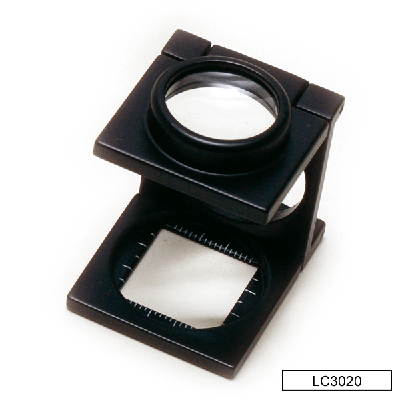 Lupa cuenta hilo doble lente acromático 20 mm 5x Galileo