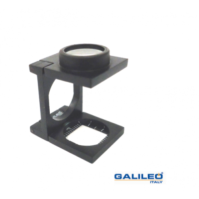 Lupa cuenta hilo doble lente 15 mm 20x Galileo