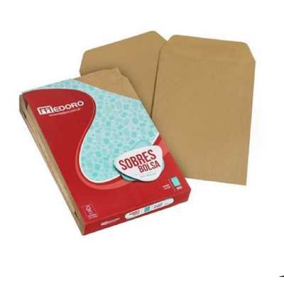Sobres bolsa manila 22,9x32,4 cm 80 grs x250 unidades Medoro