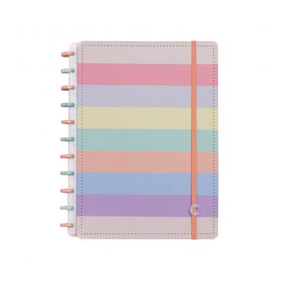 Cuaderno inteligente 21x29 cm Arcoiris pastel Deluxe We Ci