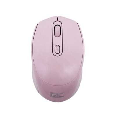 Mouse inalámbrico Soft Palm MIG-123 rosa GTC