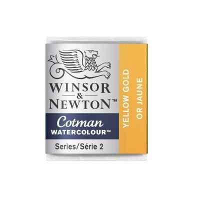 Acuarela Cotman Pan Oro Amarillo x hp (medio pan) Winsor & Newton