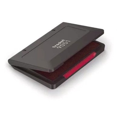 Almohadilla de 90x50 mm Mod.9051 rojo Trodat