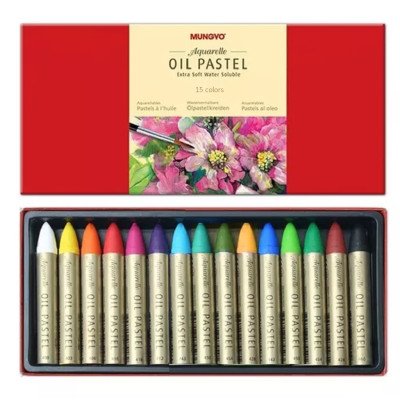 Pasteles Oil Aquarelle MAC x15 unidades Mungyo