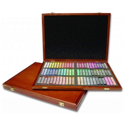Set Pastel a la Tiza MPV de caja de madera x72 colores Mungyo