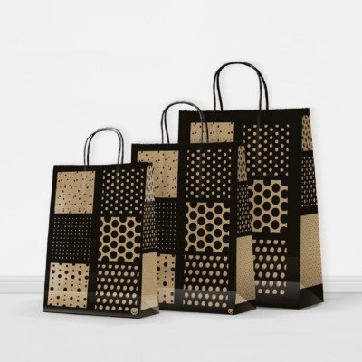 Bolsa regalo luna Multiple point 30x12x41 cm Premium Pack