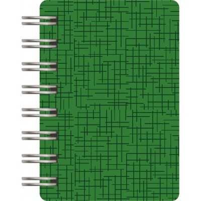 Libreta A7 entelado clásico tapa plástica x90 hojas Rideo