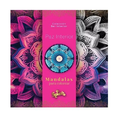 Libro para pintar 19x21 cm Ser Interior Paz Interior Editorial Splash