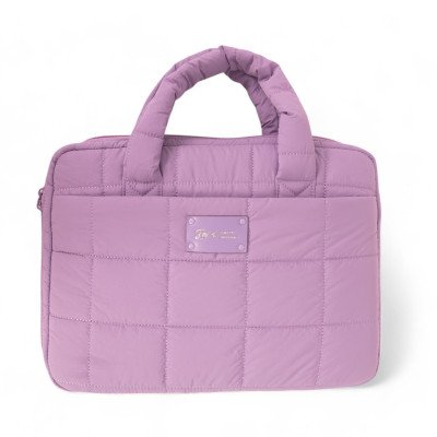 Maletín Twist 40x35x5 cm lila FW