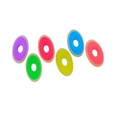 Goma a fricción forma disco para rollers de tinta borrable Colours