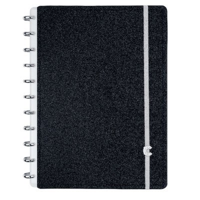 Cuaderno inteligente 21x29 cm Glitter Black We Ci