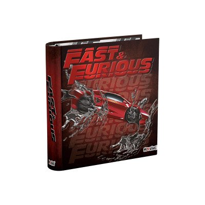 Carpeta 3 anillos de 40 mm Rápido y Furioso II Mooving
